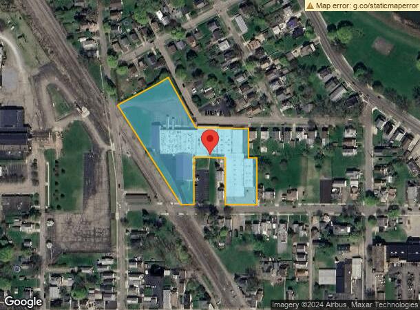  243 Root St, Olean, NY Parcel Map