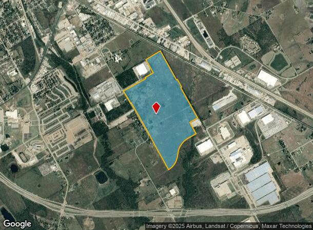  3130 Oak Grove Rd, Ennis, TX Parcel Map