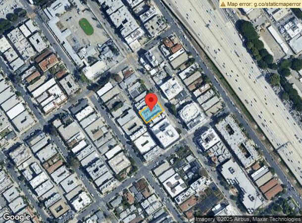  1831 Sawtelle Blvd, Los Angeles, CA Parcel Map