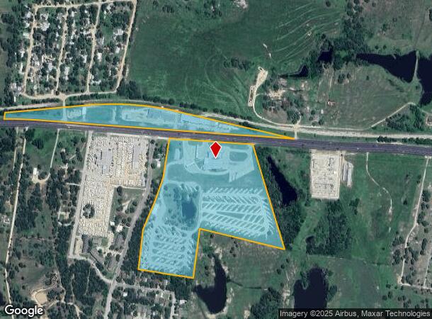 1790 W Austin St, Giddings, TX Parcel Map