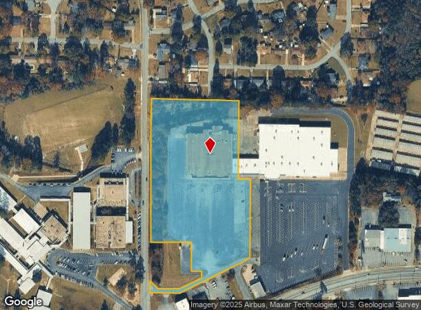 1100 Hunt Ave, Columbus, GA Parcel Map