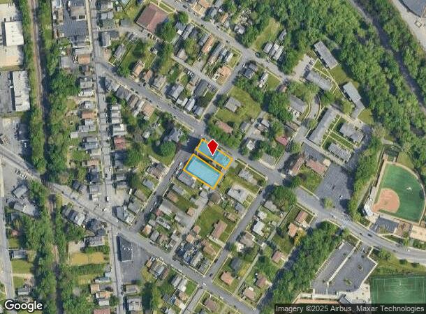 305 5Th Ave, Scranton, PA Parcel Map