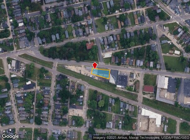 260 Huffman Ave, Dayton, OH Parcel Map
