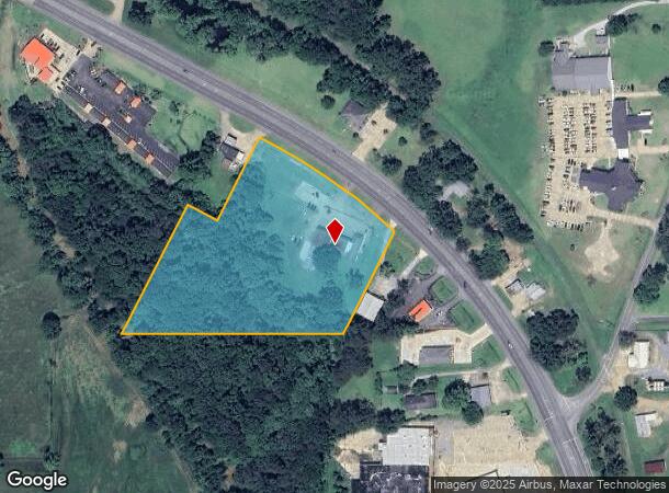  4270 Front St, Winnsboro, LA Parcel Map