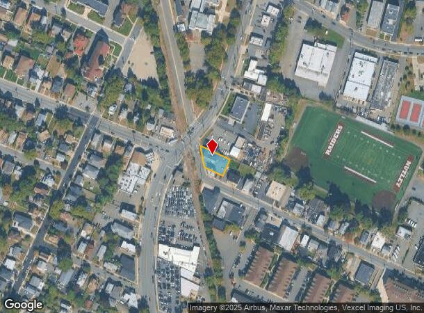 136 E Centre St, Nutley, NJ Parcel Map