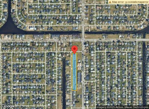  3221 Sw 8Th Pl, Cape Coral, FL Parcel Map