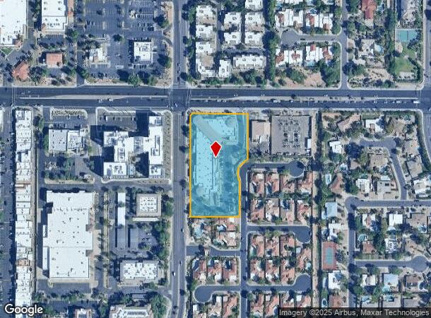 7425 E Shea Blvd, Scottsdale, AZ Parcel Map