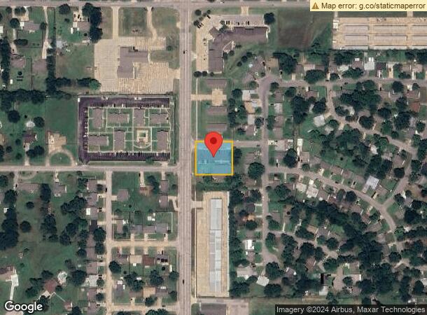  2275 S Hickory St, Sapulpa, OK Parcel Map