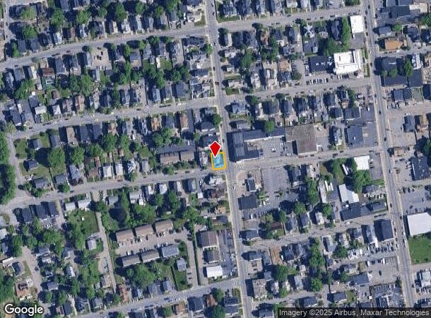51 Dover St, Brockton, MA Parcel Map
