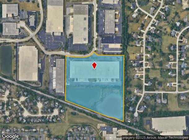  1575 Hunter Rd, Hanover Park, IL Parcel Map