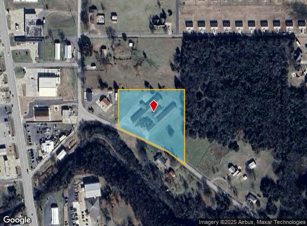  2880 Central St, Poteau, OK Parcel Map