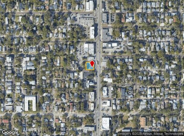  1032 4Th St N, Saint Petersburg, FL Parcel Map