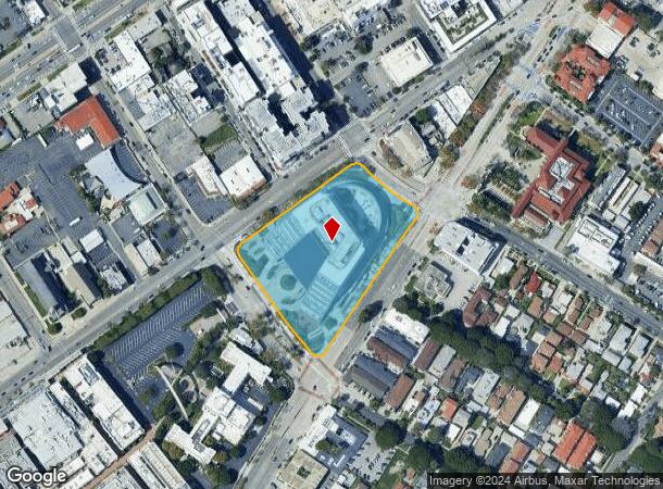  10000 Washington Blvd, Culver City, CA Parcel Map