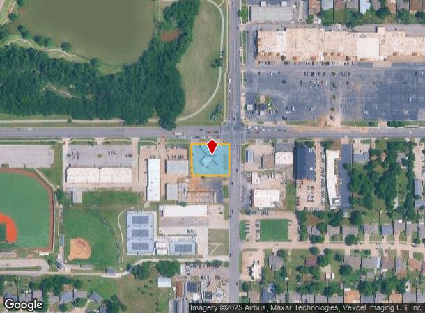  5025 N Meridian Ave, Warr Acres, OK Parcel Map