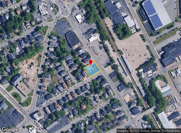  856 N Montello St, Brockton, MA Parcel Map