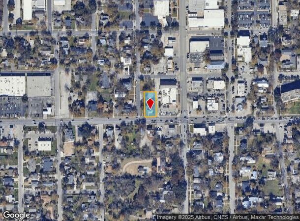 215 W University Ave, Georgetown, TX Parcel Map