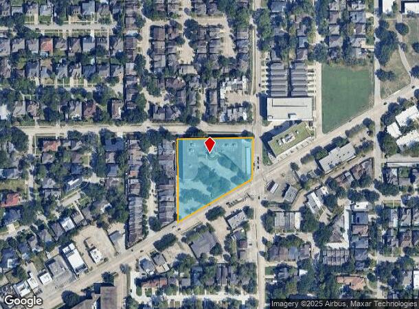 4500 Bissonnet St, Bellaire, TX Parcel Map