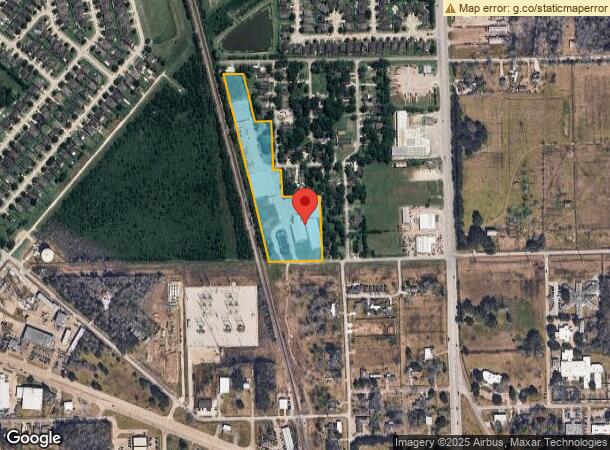  200 Avenue I, Alvin, TX Parcel Map