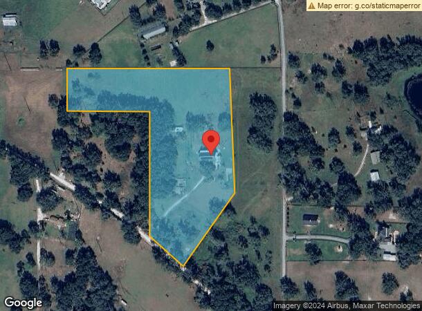  21308 Trilby Cemetery Rd, Dade City, FL Parcel Map