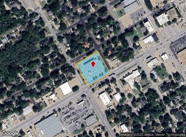  606 W Ennis Ave, Ennis, TX Parcel Map