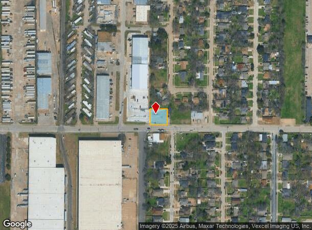  2418 W E Roberts Dr, Grand Prairie, TX Parcel Map