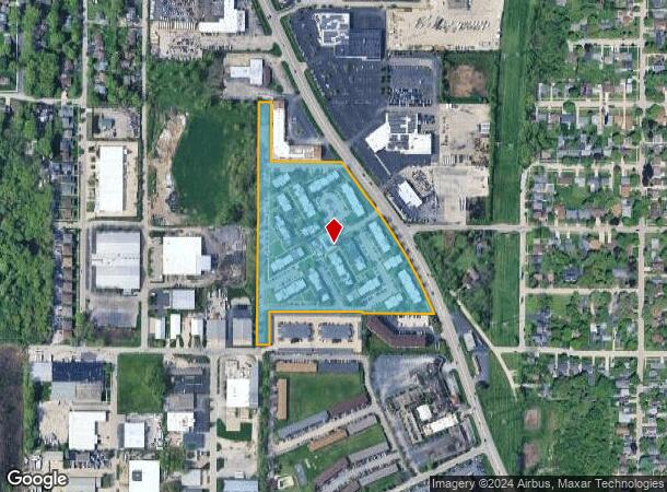  300 N Green Bay Rd, Waukegan, IL Parcel Map