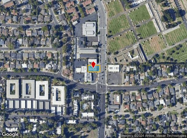  450 N Winchester Blvd, Santa Clara, CA Parcel Map