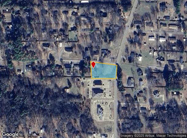  1605 N Church St, Atkins, AR Parcel Map