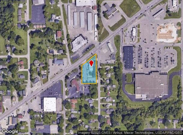  996 Ashland Rd, Mansfield, OH Parcel Map