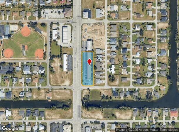  229 Del Prado Blvd N, Cape Coral, FL Parcel Map