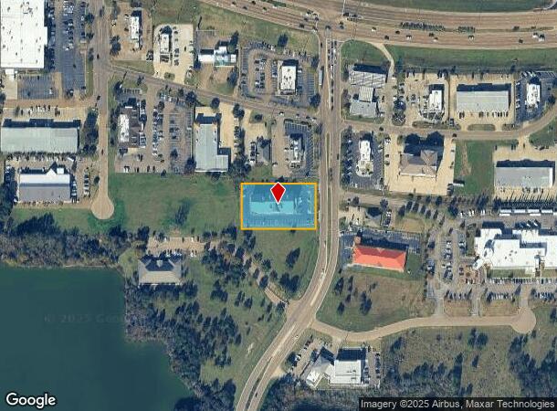  1004 Treetops Blvd, Flowood, MS Parcel Map