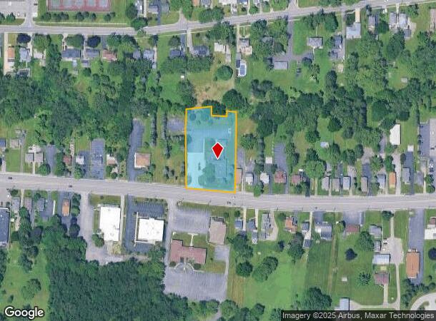  3626 Seneca St, Buffalo, NY Parcel Map