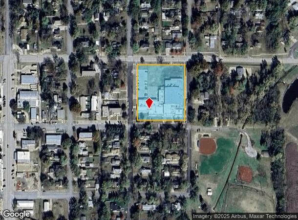  316 E Topeka St, Whitewater, KS Parcel Map