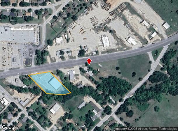  1601 Highway 59 N, Bowie, TX Parcel Map