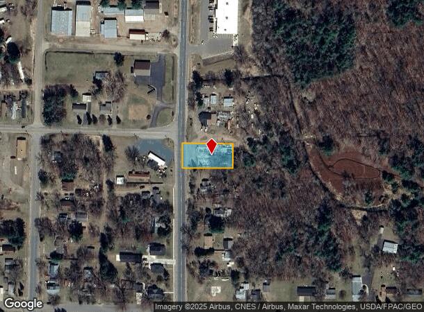  26590 Lakeland Ave N, Webster, WI Parcel Map