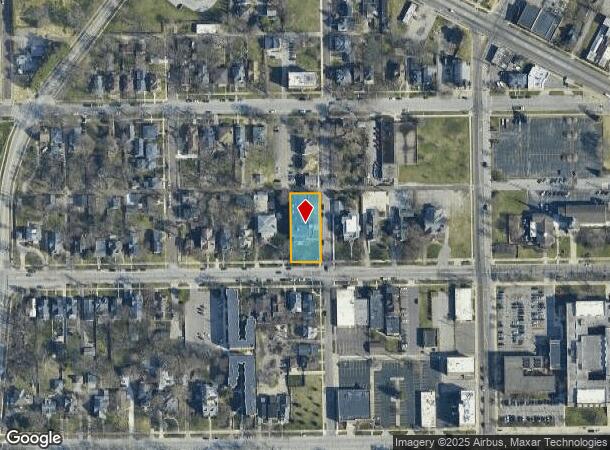  601 W Colfax Ave, South Bend, IN Parcel Map