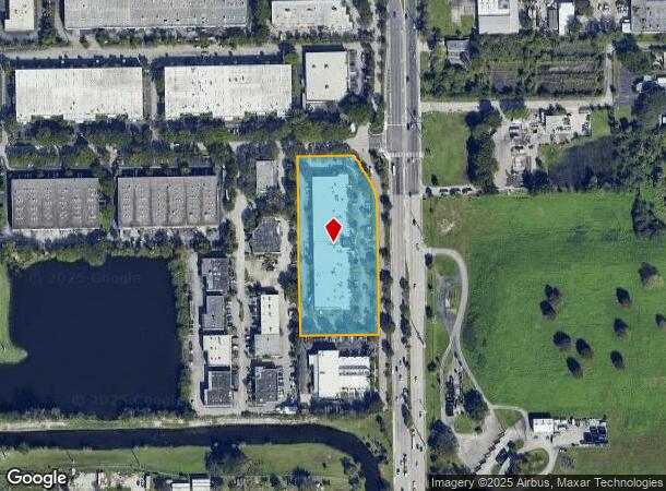  2939 N Powerline Rd, Pompano Beach, FL Parcel Map