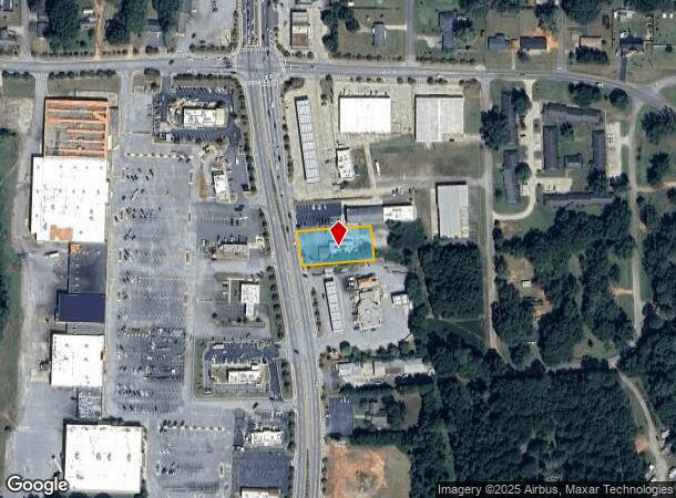  1082 Highway 19 N, Thomaston, GA Parcel Map