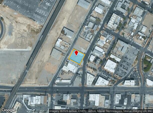 1050 S Main St, Las Vegas, NV Parcel Map