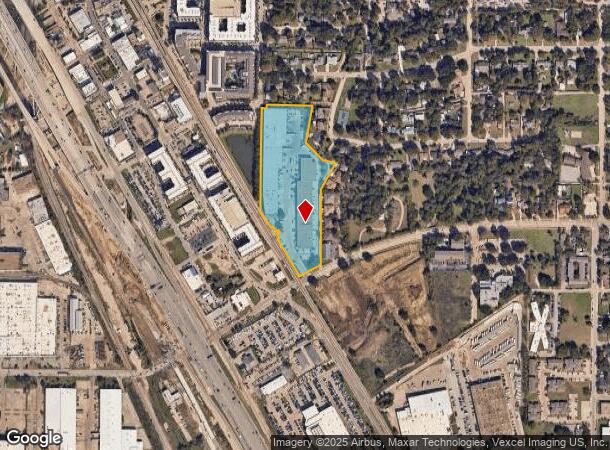 1225 E Crosby Rd, Carrollton, TX Parcel Map