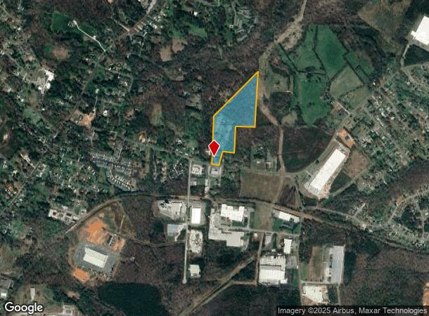  100 Northridge Ct, Mocksville, NC Parcel Map
