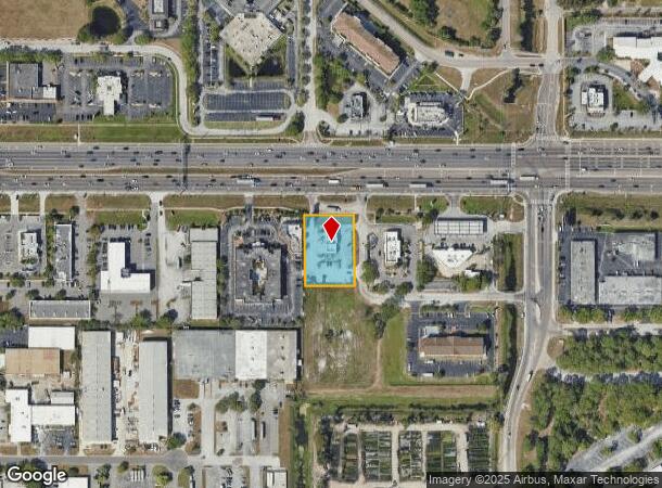  3550 Ulmerton Rd, Clearwater, FL Parcel Map
