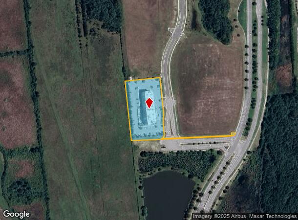  16615 Crosspointe Run, Land O Lakes, FL Parcel Map