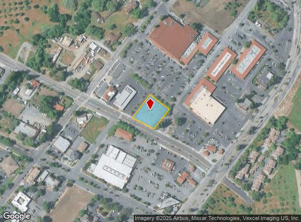 1405 Moraga Way, Moraga, CA Parcel Map