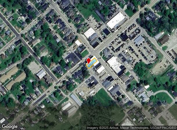  1 S Main St, Mechanicsburg, OH Parcel Map