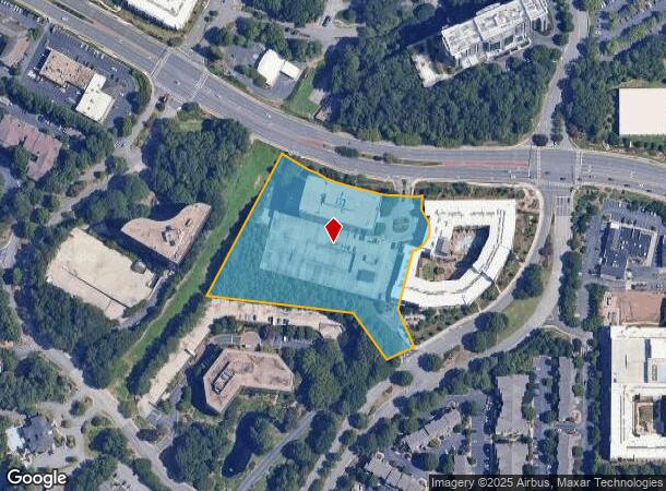2018 Powers Ferry Rd Se, Atlanta, GA Parcel Map