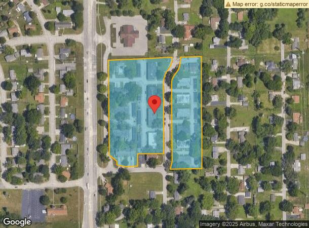  3990 N Water St, Decatur, IL Parcel Map