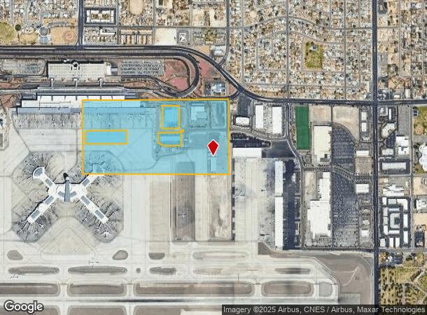  5757 Wayne Newton Blvd, Las Vegas, NV Parcel Map