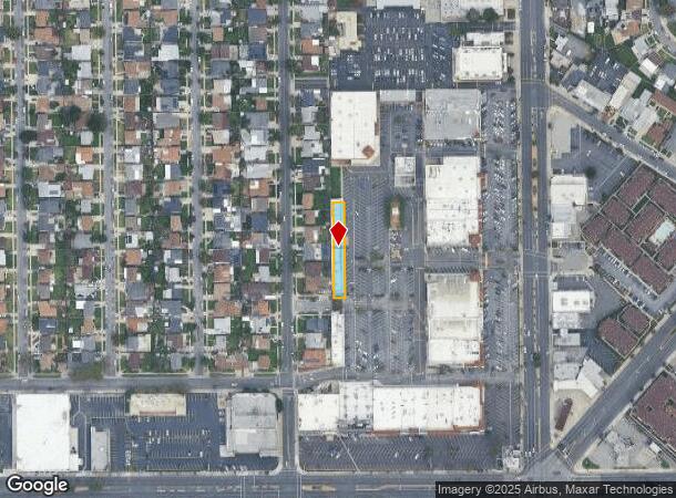  11655 The Plz, Norwalk, CA Parcel Map