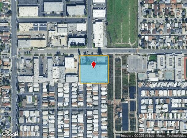  7110 Jackson St, Paramount, CA Parcel Map